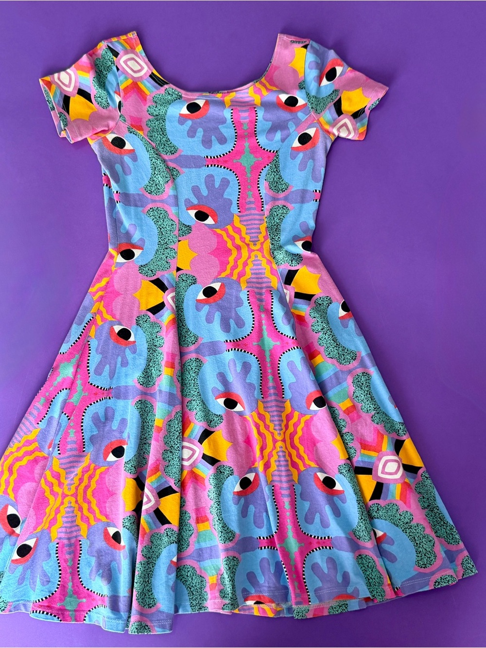 Nooworks Mucci Cha Cha Dress Multicolor - Small - Picture 3 of 6